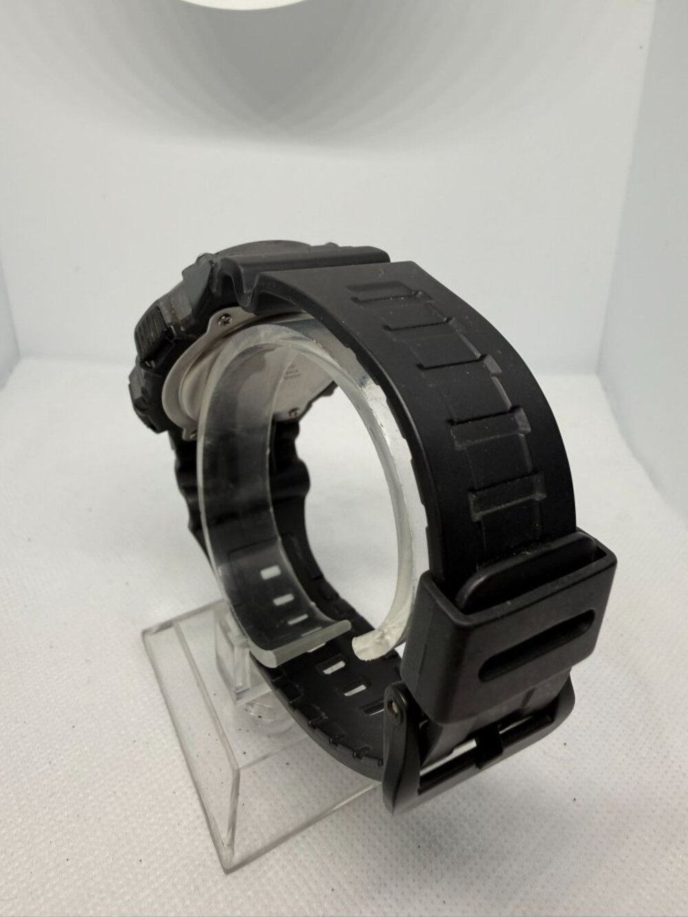 Casio W-735H Men's Black Digital Sport Watch 100M WR Vibe Alarm AS-IS - Picture 5 of 11